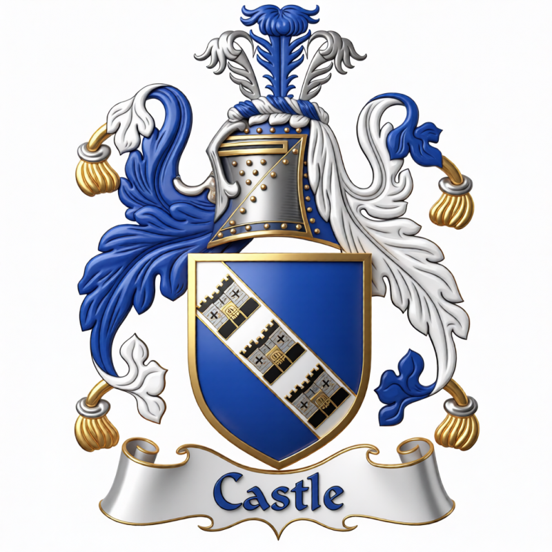 Castle Family Crest

