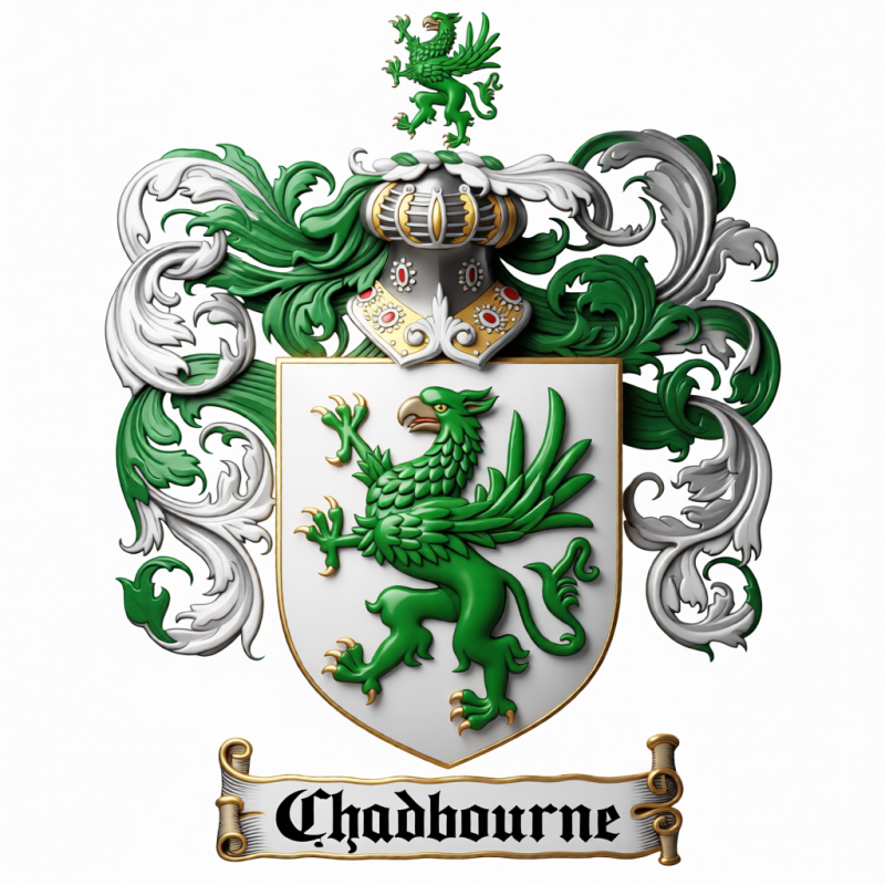 Chadbourne Family Crest - 2
