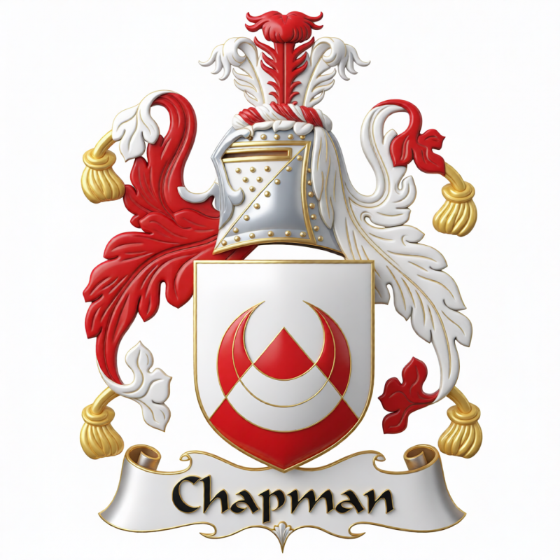 Chapman Family Crest - 1
