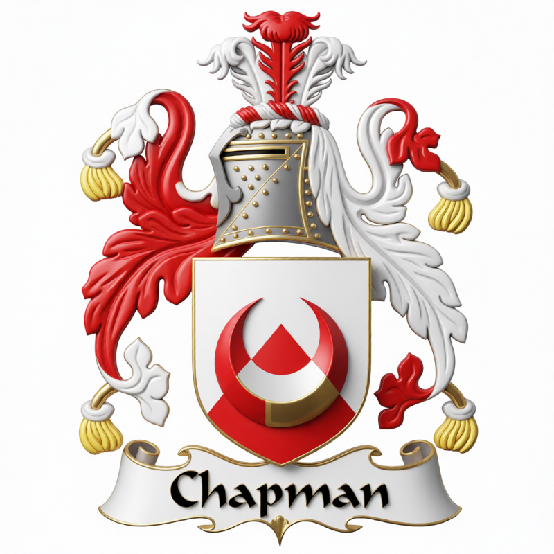 Chapman Family Crest - 2
