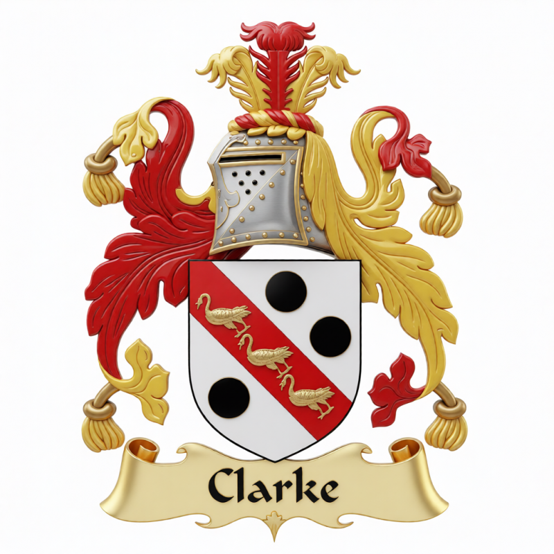 Clarke Family Crest
