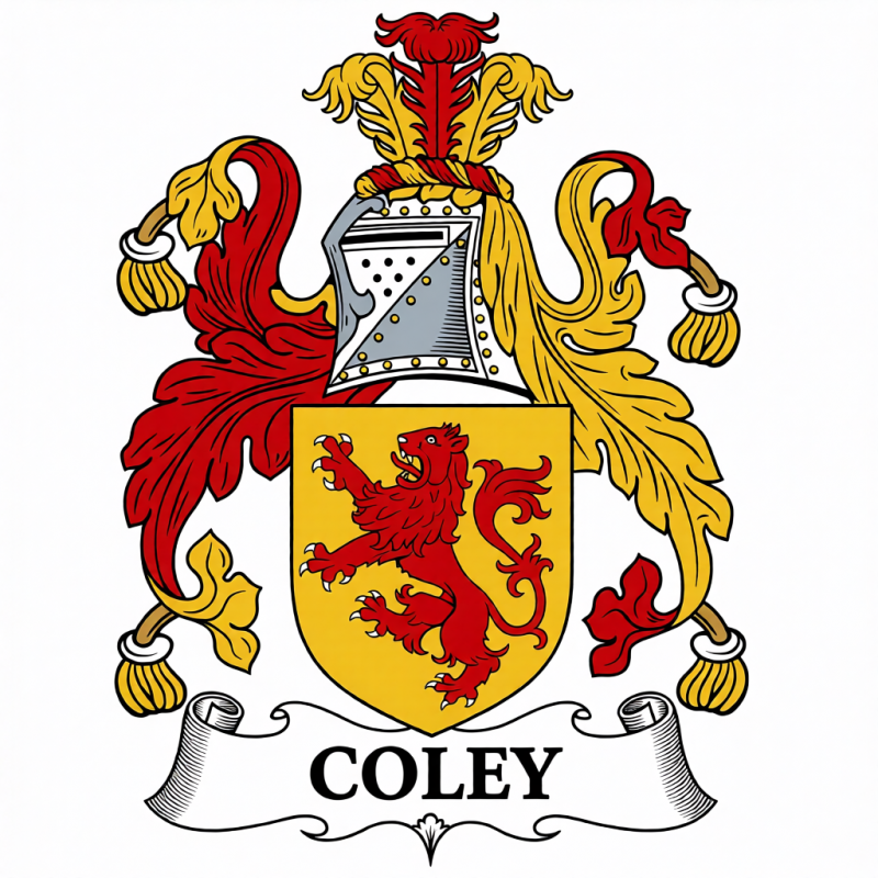 Coley Family Crest - 4
