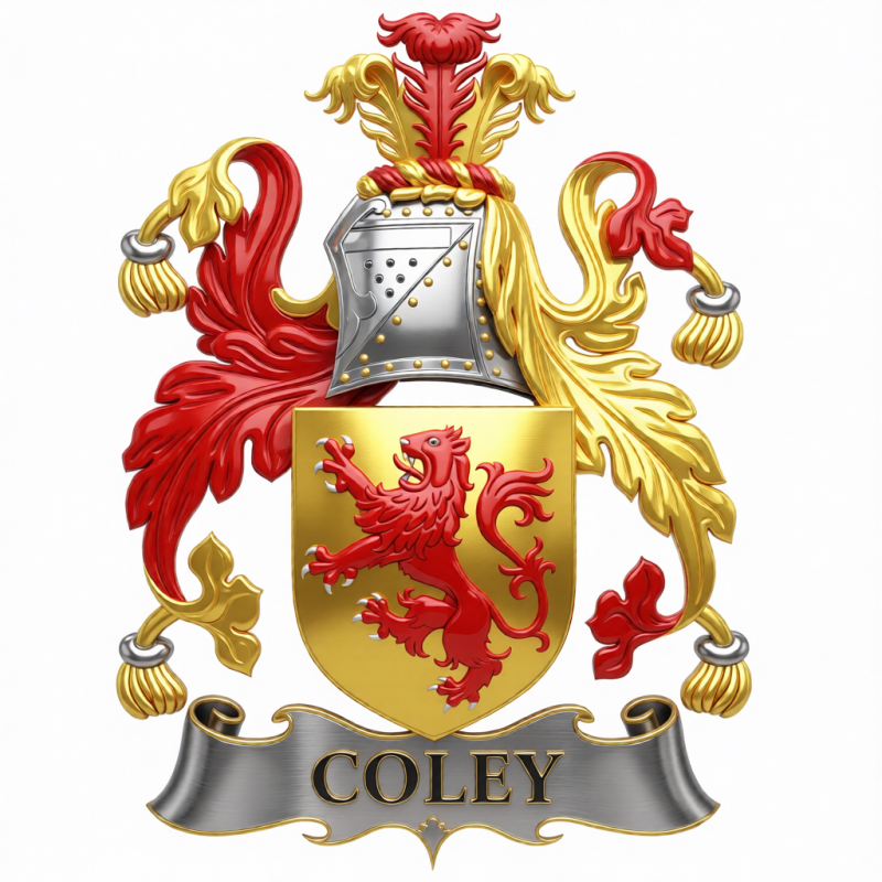 Coley Family Crest - 5
