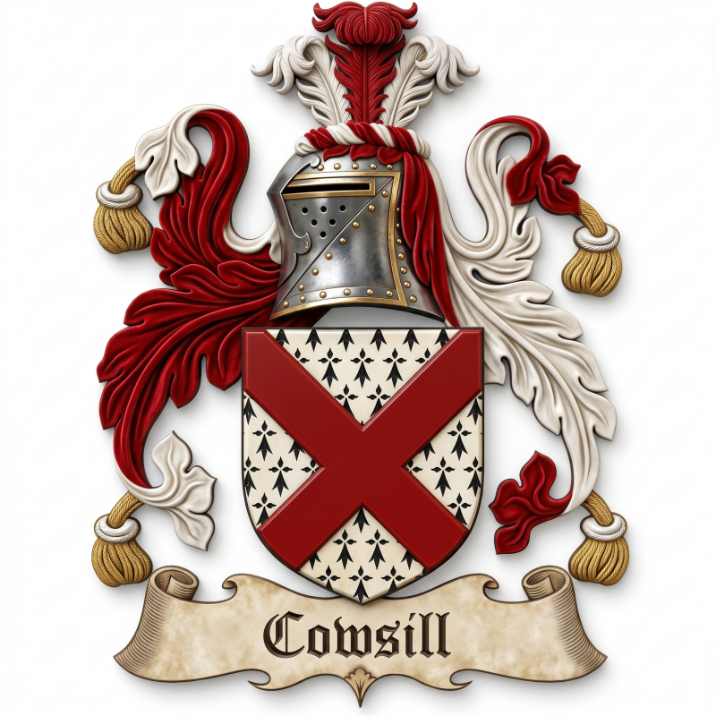 Cowsill Family Crest
