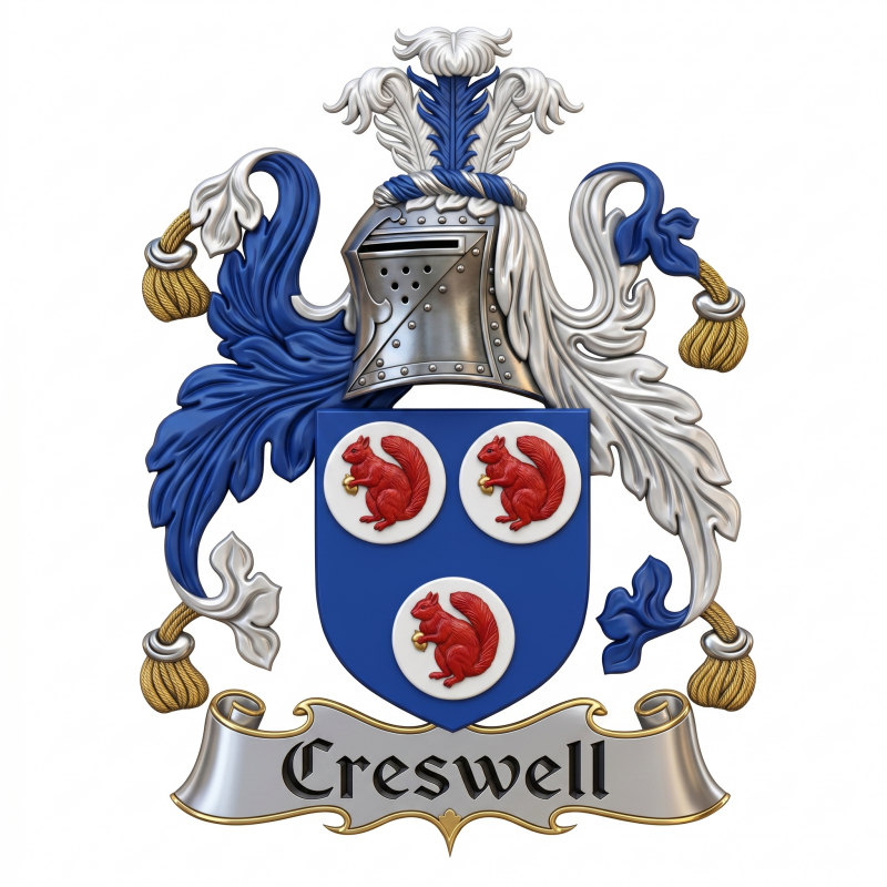 Creswell Family Crest
