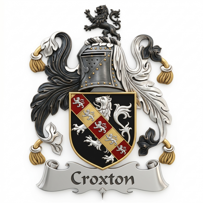 Croxton Family Crest - 2
