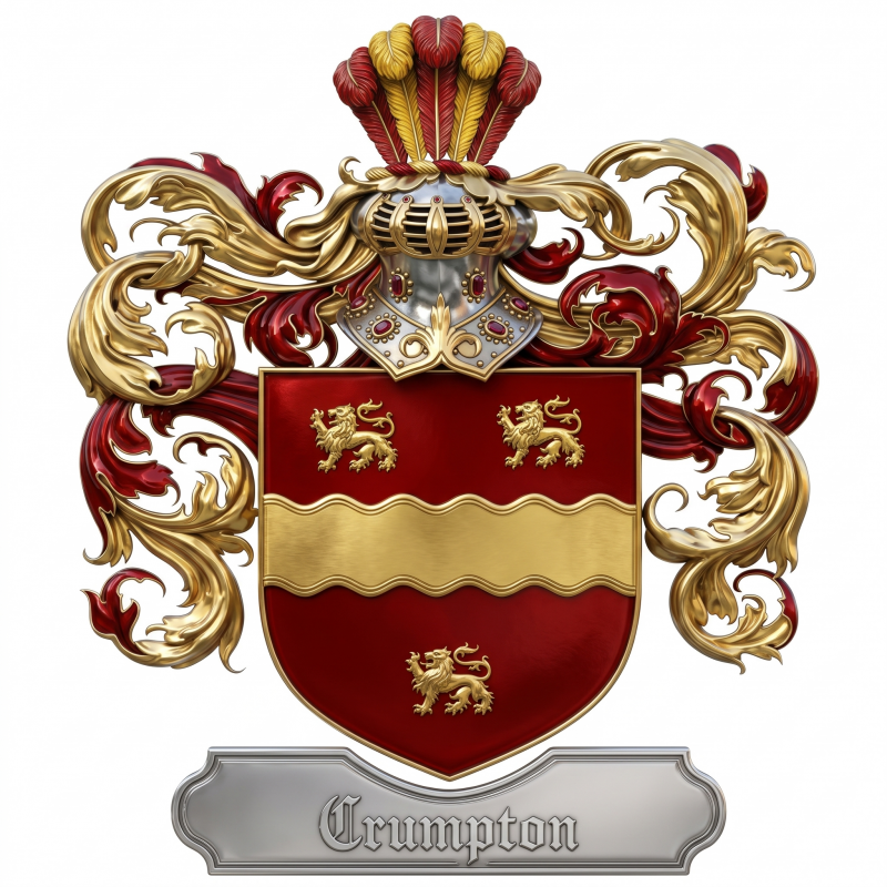 Crumpton Family Crest - 1
