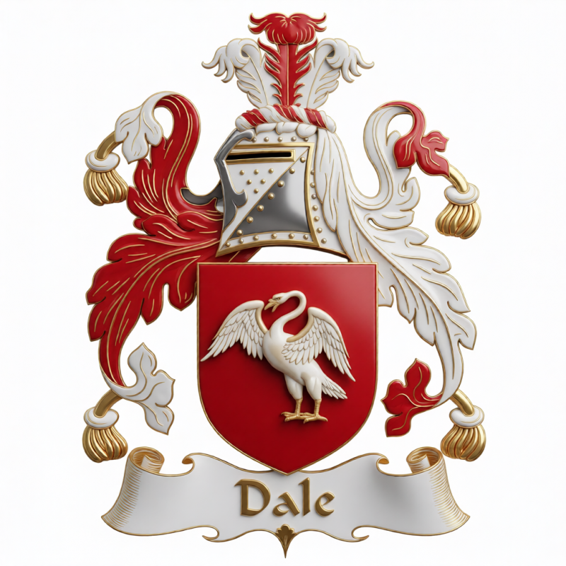 Dale Family Crest - 4
