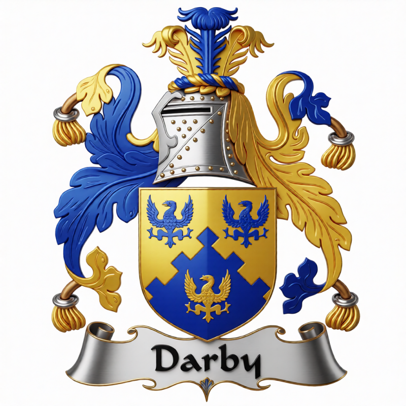 Darby Family Crest - 1
