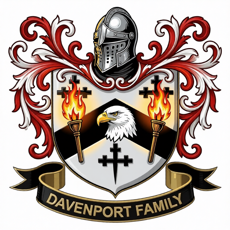 Davenport Family Crest- 3
