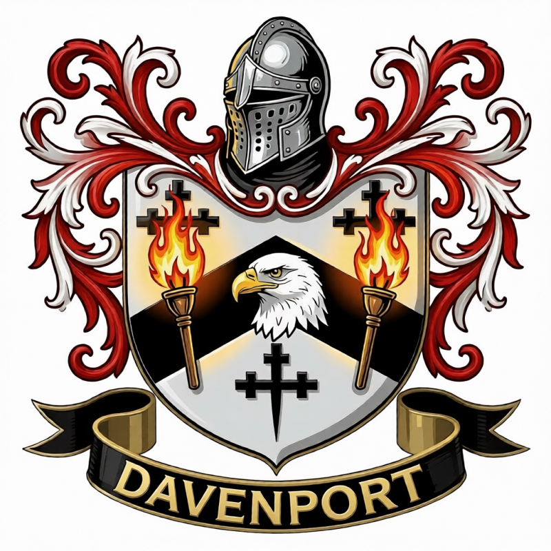Davenport Family Crest- 4
