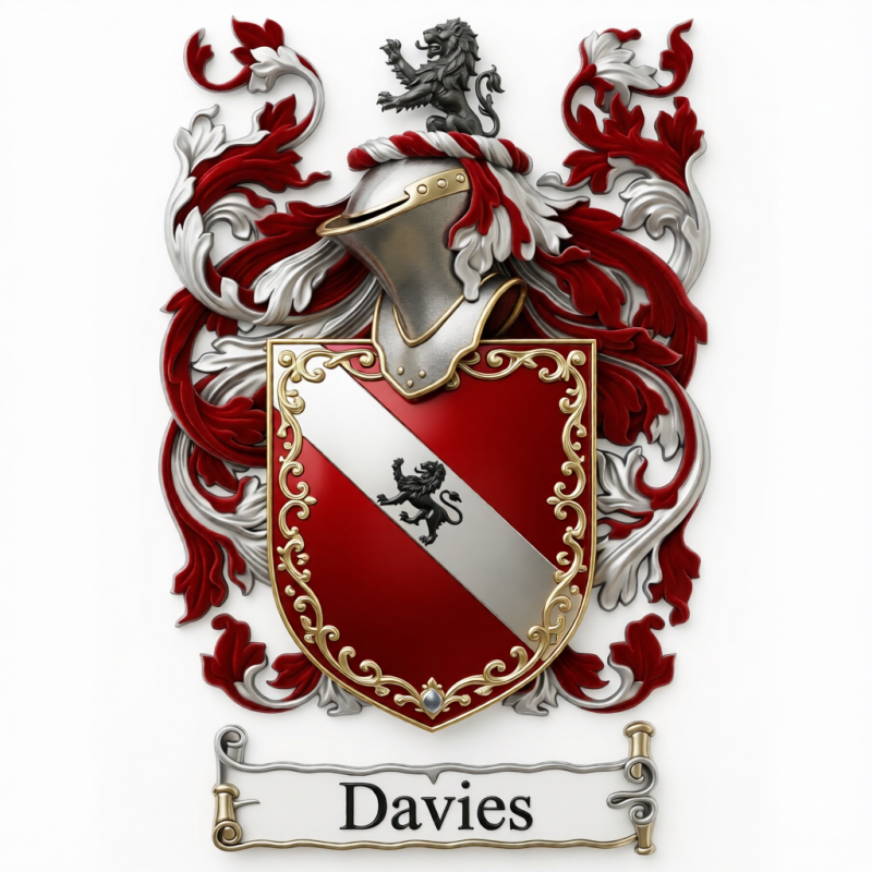 Davies Family Crest - 2
