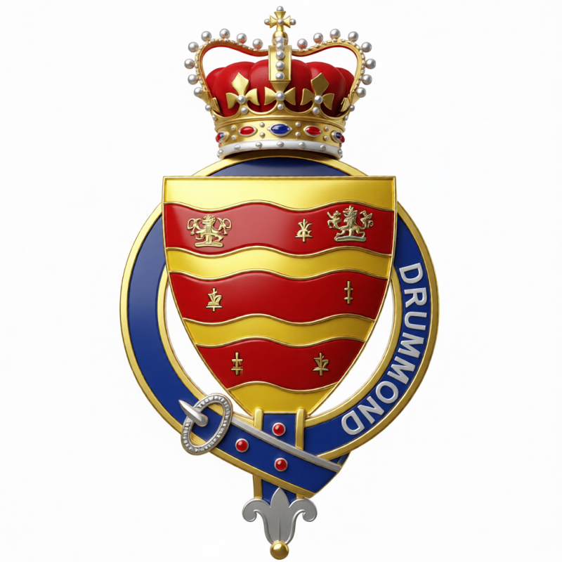 Drummond Family Crest - 8
