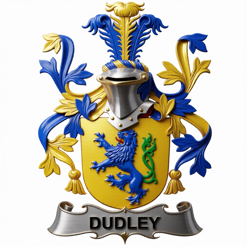 Dudley Family Crest - 2
