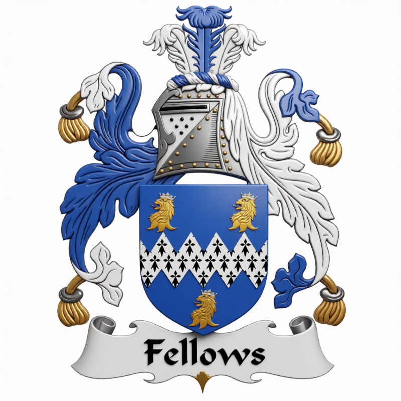 Fellows Family Crest - 2
