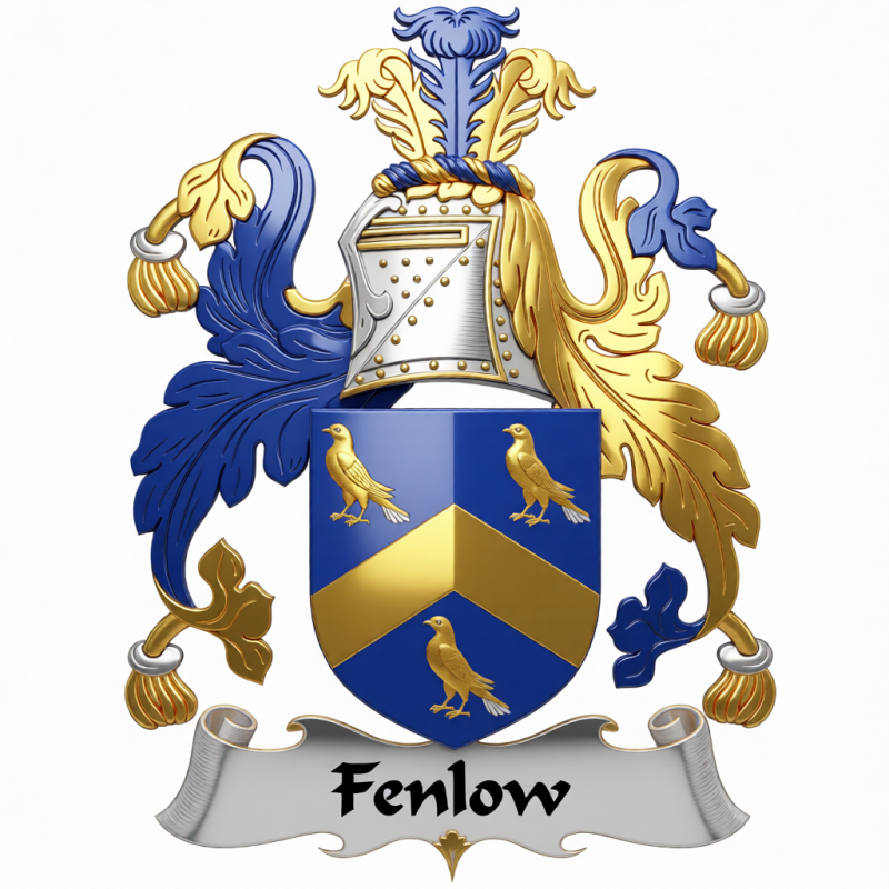 Fenlow Family Crest - 4
