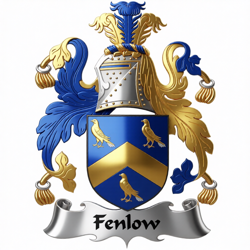 Fenlow Family Crest - 5
