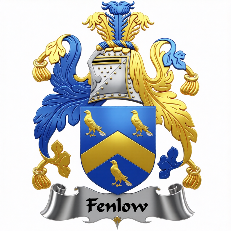 Fenlow Family Crest - 6
