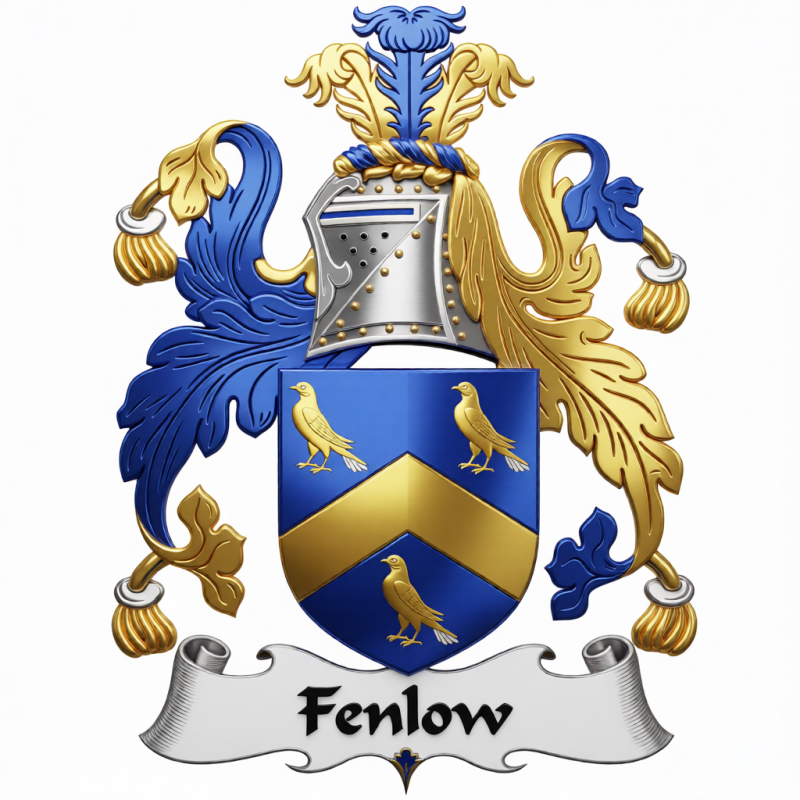 Fenlow Family Crest - 7
