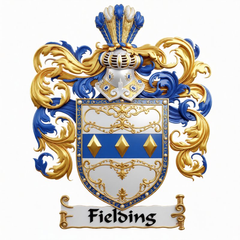 Fielding Family Crest - 2
