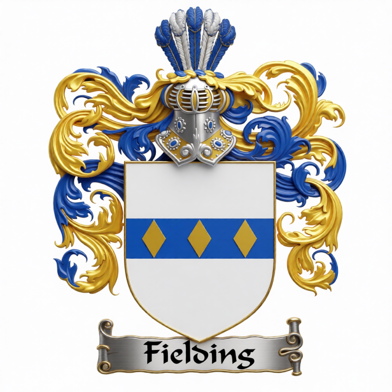 Fielding Family Crest - 3
