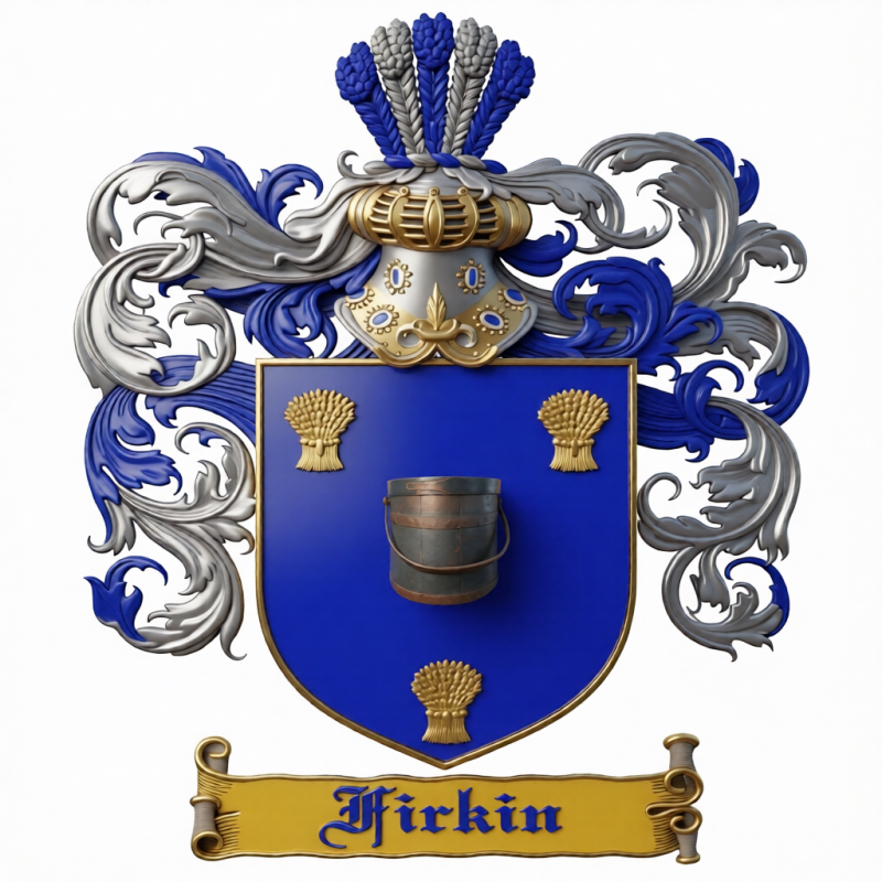 Firkin Family Crest
