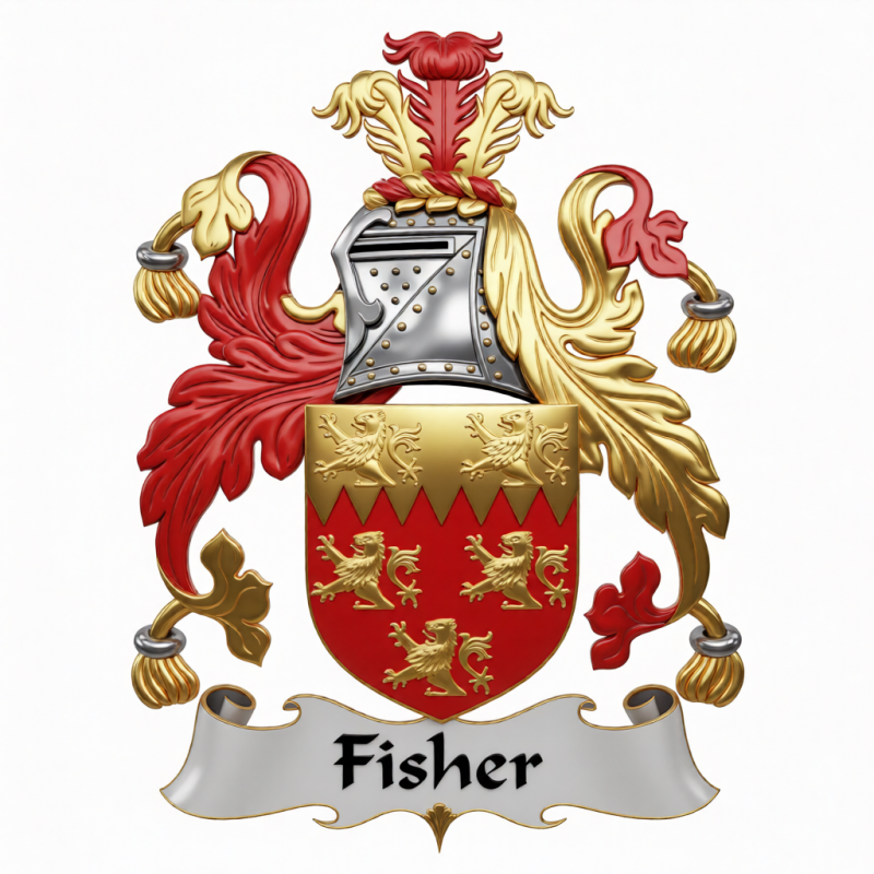 Fisher Family Crest - 2
