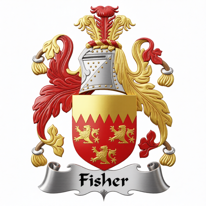 Fisher Family Crest - 3
