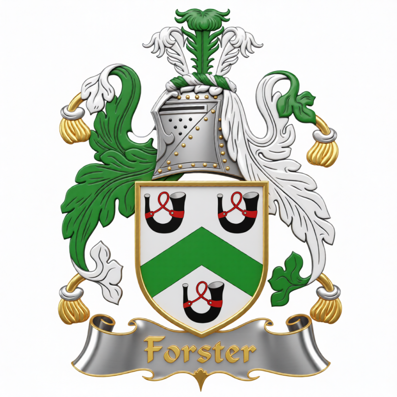 Forster Family Crest - 1

