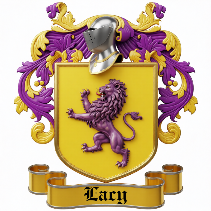 Lacy Family Crest - Ireland - 4
