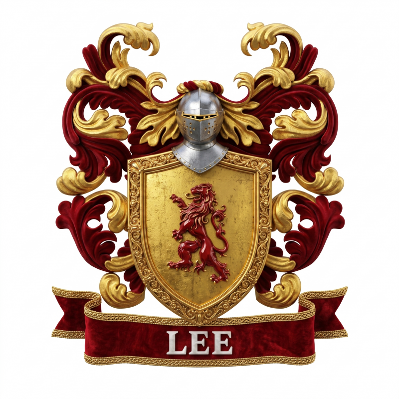 Lee Family Crest - 1
