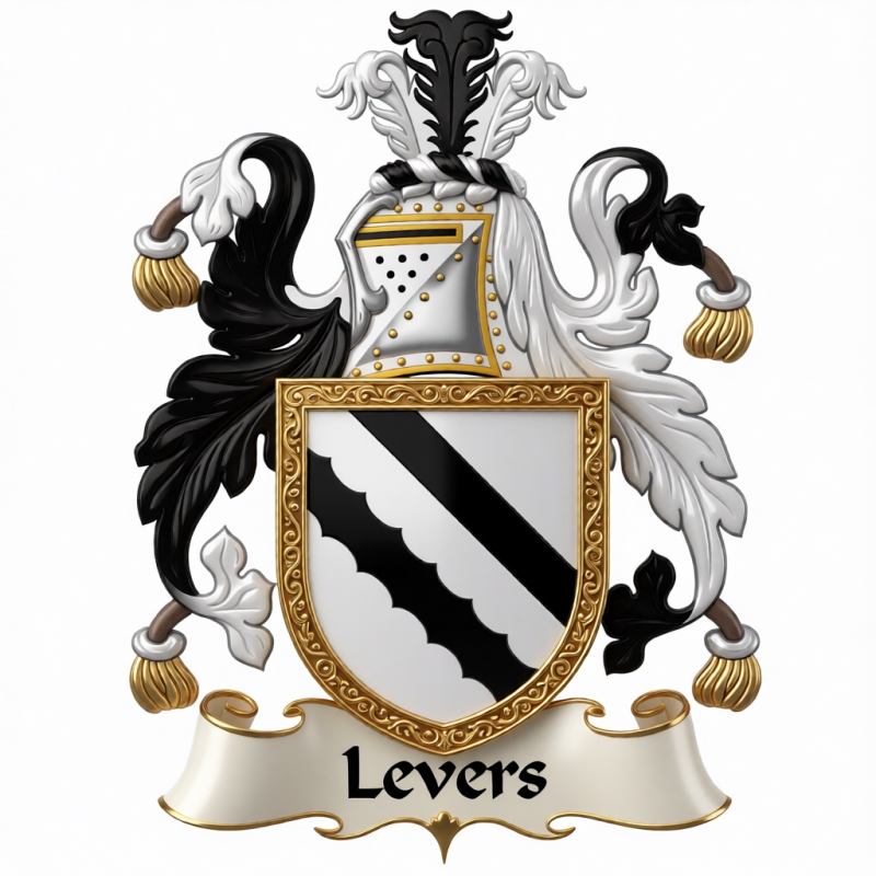 Levers Family Crest
