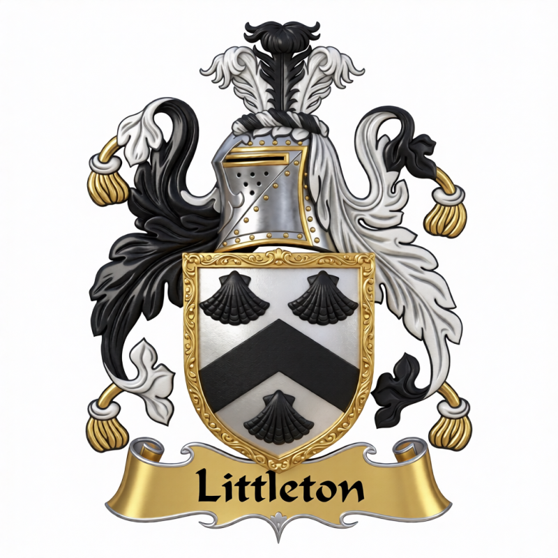 Littleton Family Crest - 1
