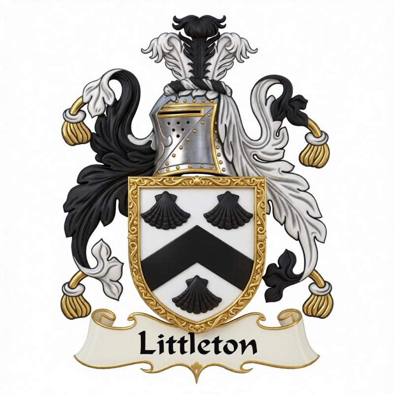 Littleton Family Crest - 2
