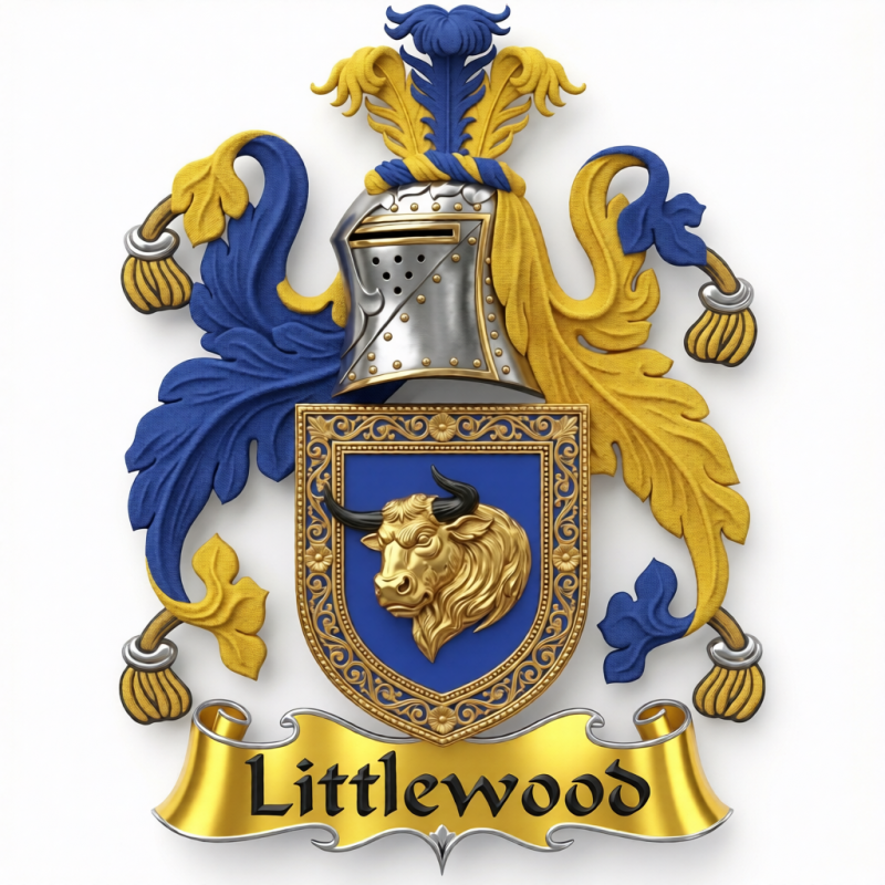 Littlewood Family Crest - 1
