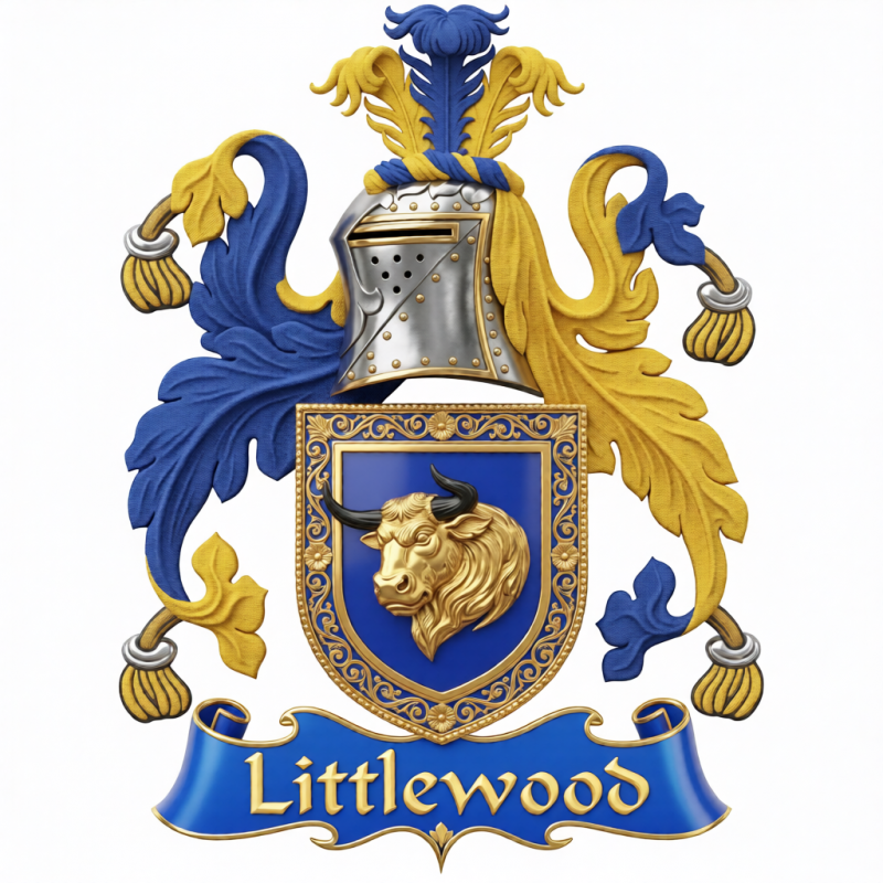 Littlewood Family Crest - 3
