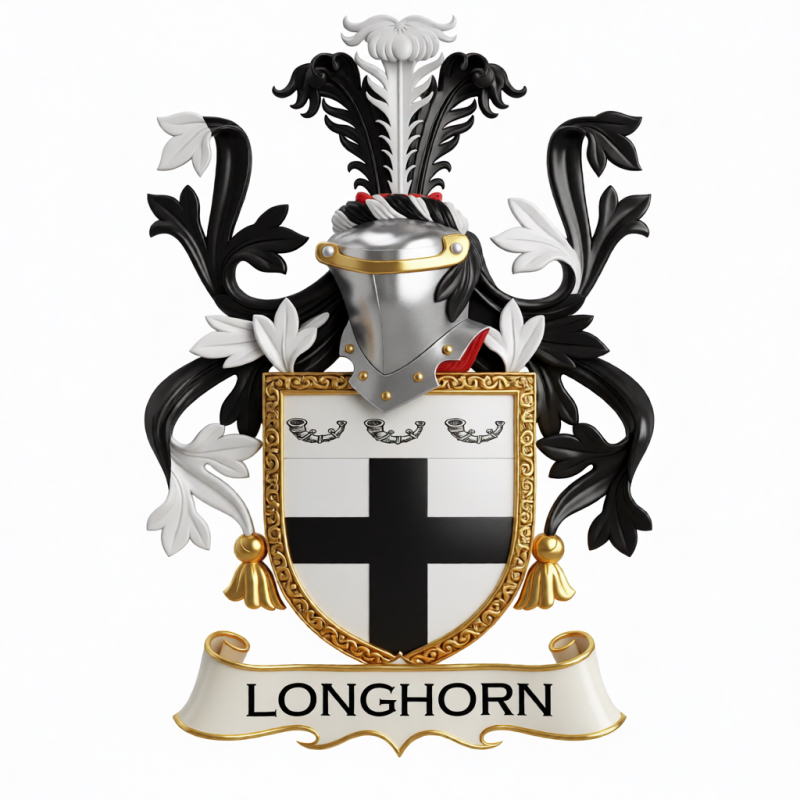 Longhorn Family Crest
