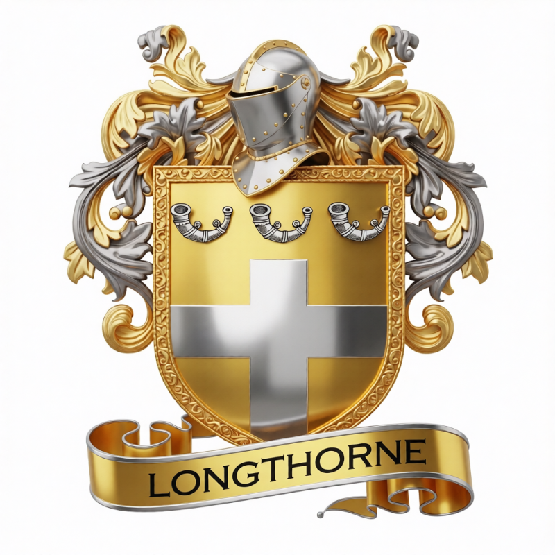 Longthorne Family Crest - 2
