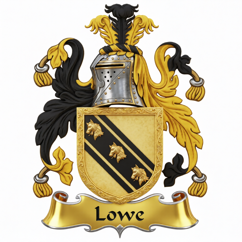 Lowe Family Crest - 2
