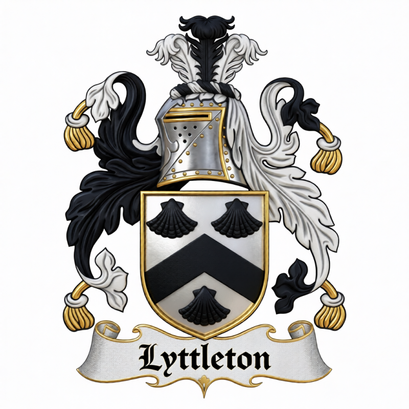 Lyttleton Family Crest
