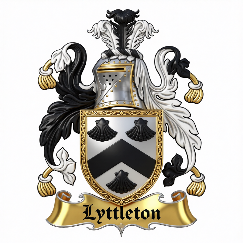 Lyttleton Family Crest - 3
