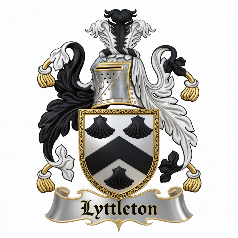 Lyttleton Family Crest - 4
