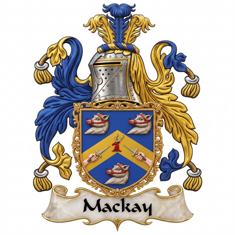 Mackay Family Crest - 1
