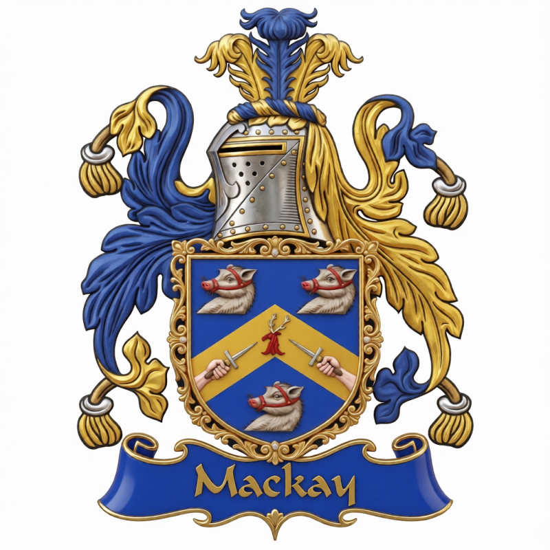 Mackay Family Crest - 2
