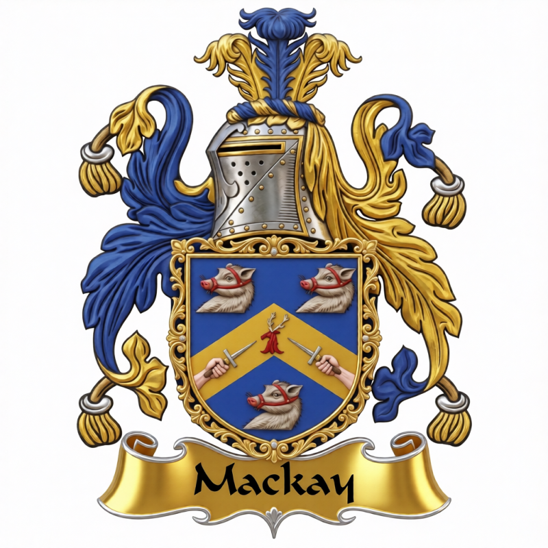 Mackay Family Crest - 3
