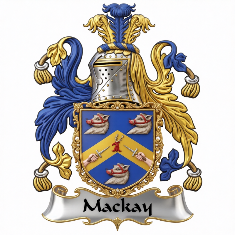 Mackay Family Crest - 4
