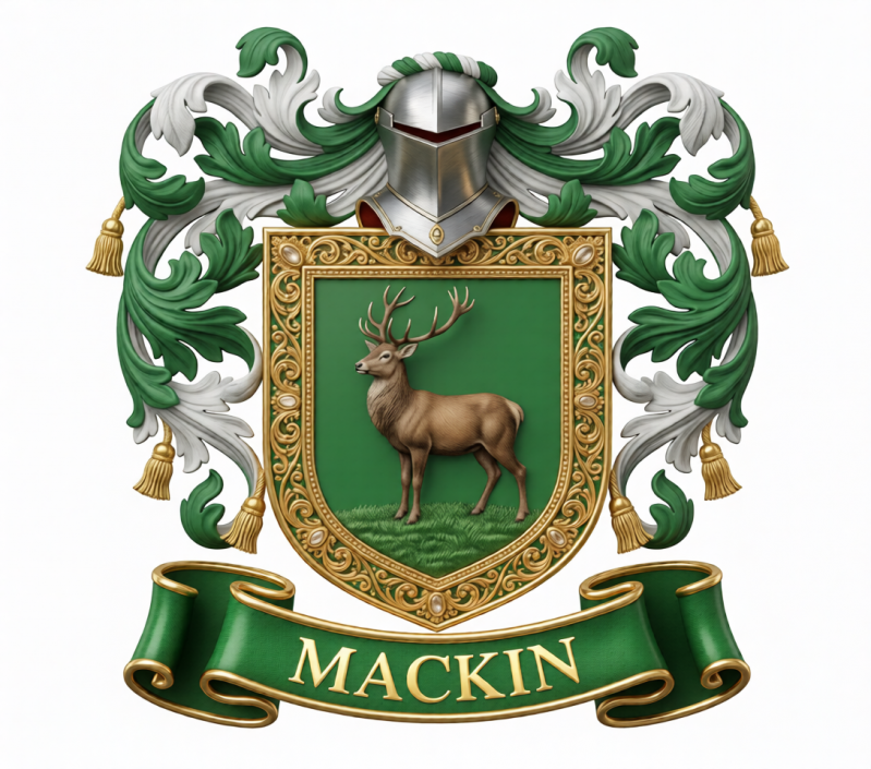 Mackin Family Crest - 1
