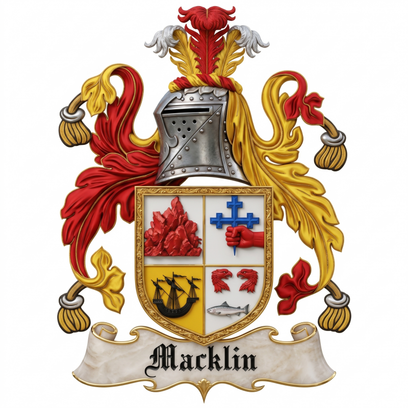 Macklin Family Crest
