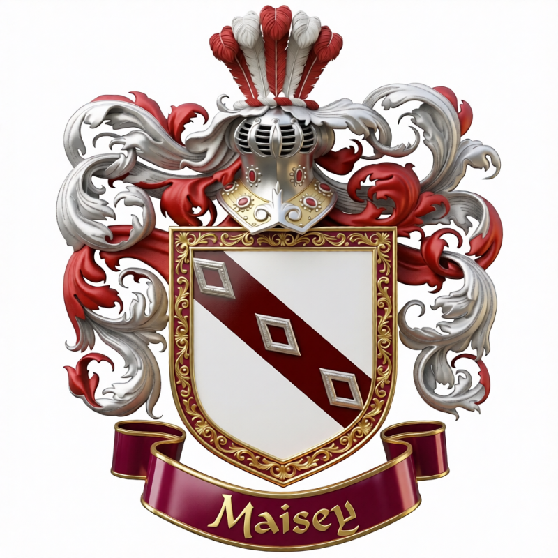 Maisey Family Crest - 3a
