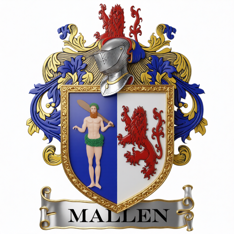 Mallen Family Crest
